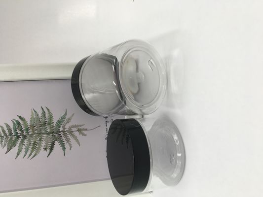 Pet plastic jar cosmetic jars clear spice jars packaging