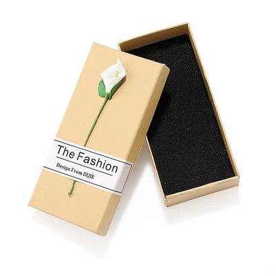 Custom Kraft Paper Watch Box Cases With Pillow Insert