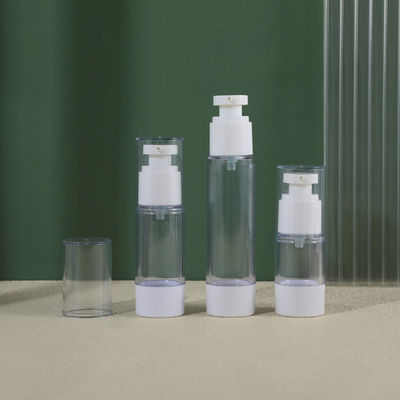 1oz 2oz 3oz 4oz 80ml 100ml 120ml Refillable Airless Lotion Pump Bottle featuring Customized Colors and Frosted Finish
