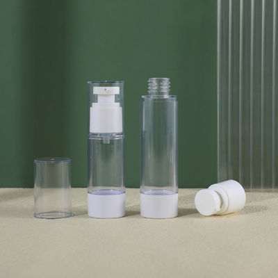 1oz 2oz 3oz 4oz 80ml 100ml 120ml Refillable Airless Lotion Pump Bottle featuring Customized Colors and Frosted Finish