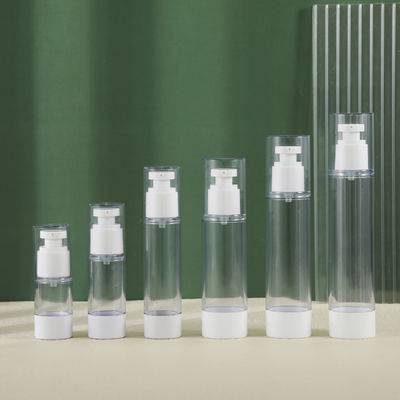 1oz 2oz 3oz 4oz 80ml 100ml 120ml Refillable Airless Lotion Pump Bottle featuring Customized Colors and Frosted Finish